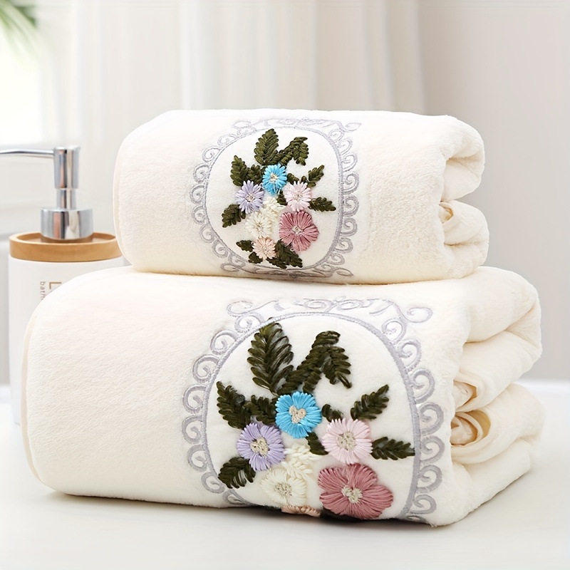self gauze flower bath towel towel 2pcs set flower - Temu Kuwait self gauze flower bath towel towel 2pcs set flower - Temu Kuwait