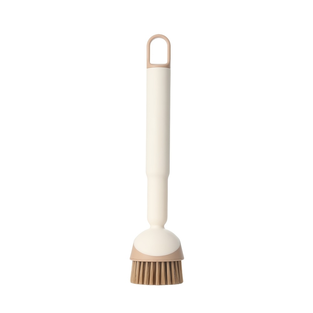 1pc Dish Brush Featuring A Handle, Designed For The Kitchen, Suitable For Cleaning Sinks, Pots, And Pans With Its Firm Bristles