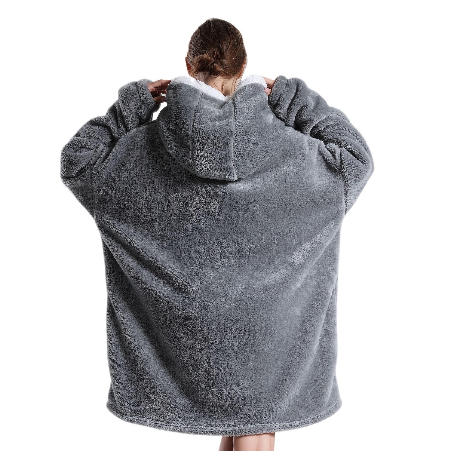 Felpa con cappuccio coperta indossabile | AliExpress Business