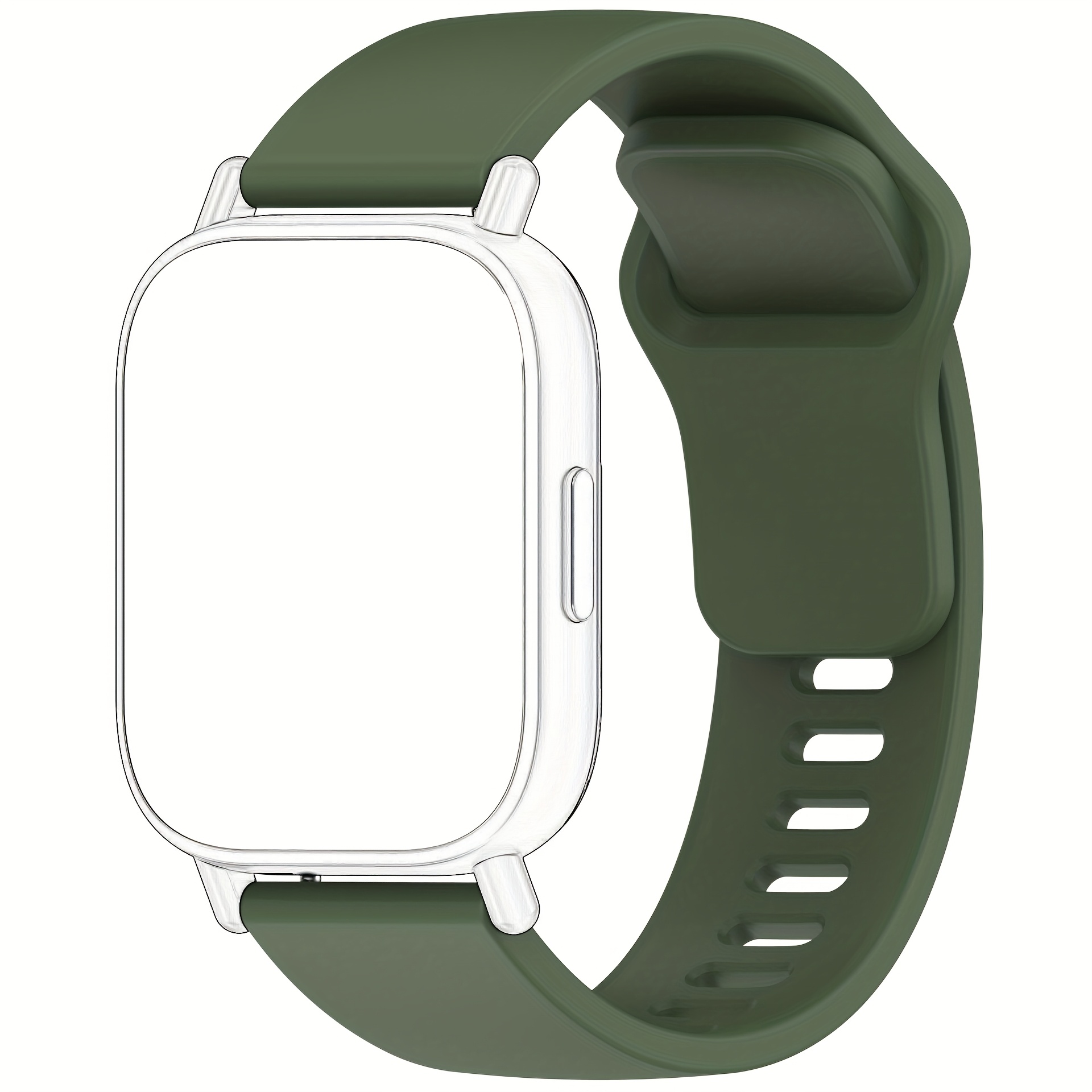 TEMU Correa deportiva y duradera de 22 mm para redmi Watch 5 Active, color mezclado, gel de sílice, hebilla de , compatible con redmi Watch Lite,