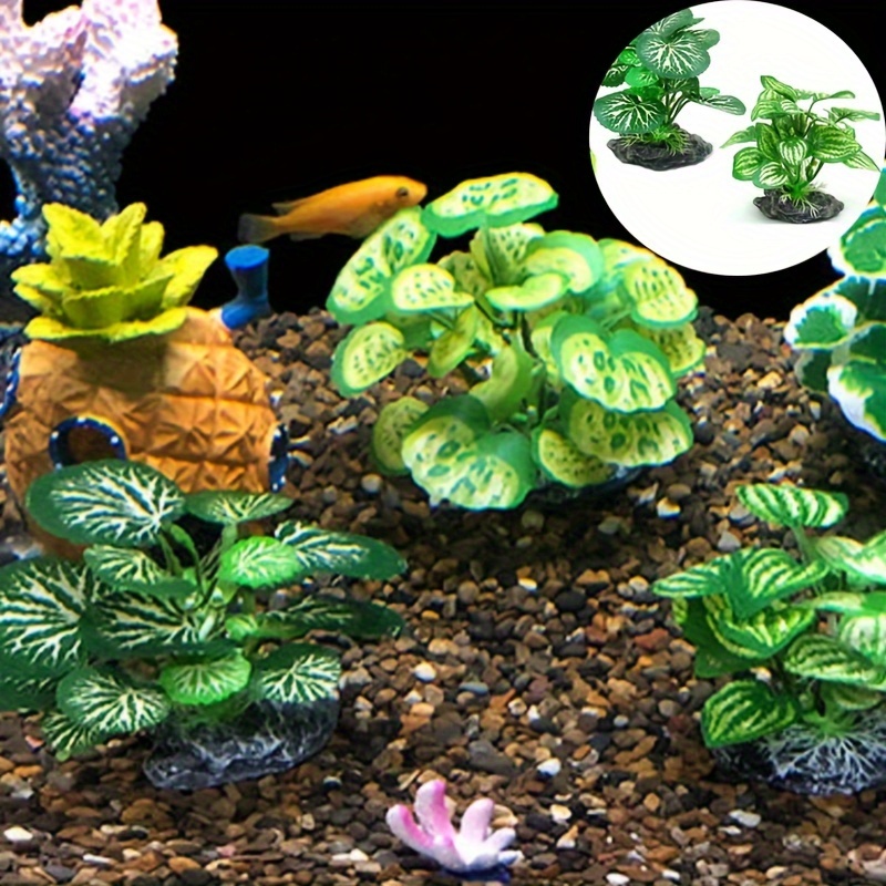12pcs Artificial Seaweed Water Plants Plants For Aquarium Decorations Fish  Tank Decorations Soft Seaweed Leaves Suitable For Home And Office Fish Tank  12inch, Free Shipping On Items Shipped From Temu