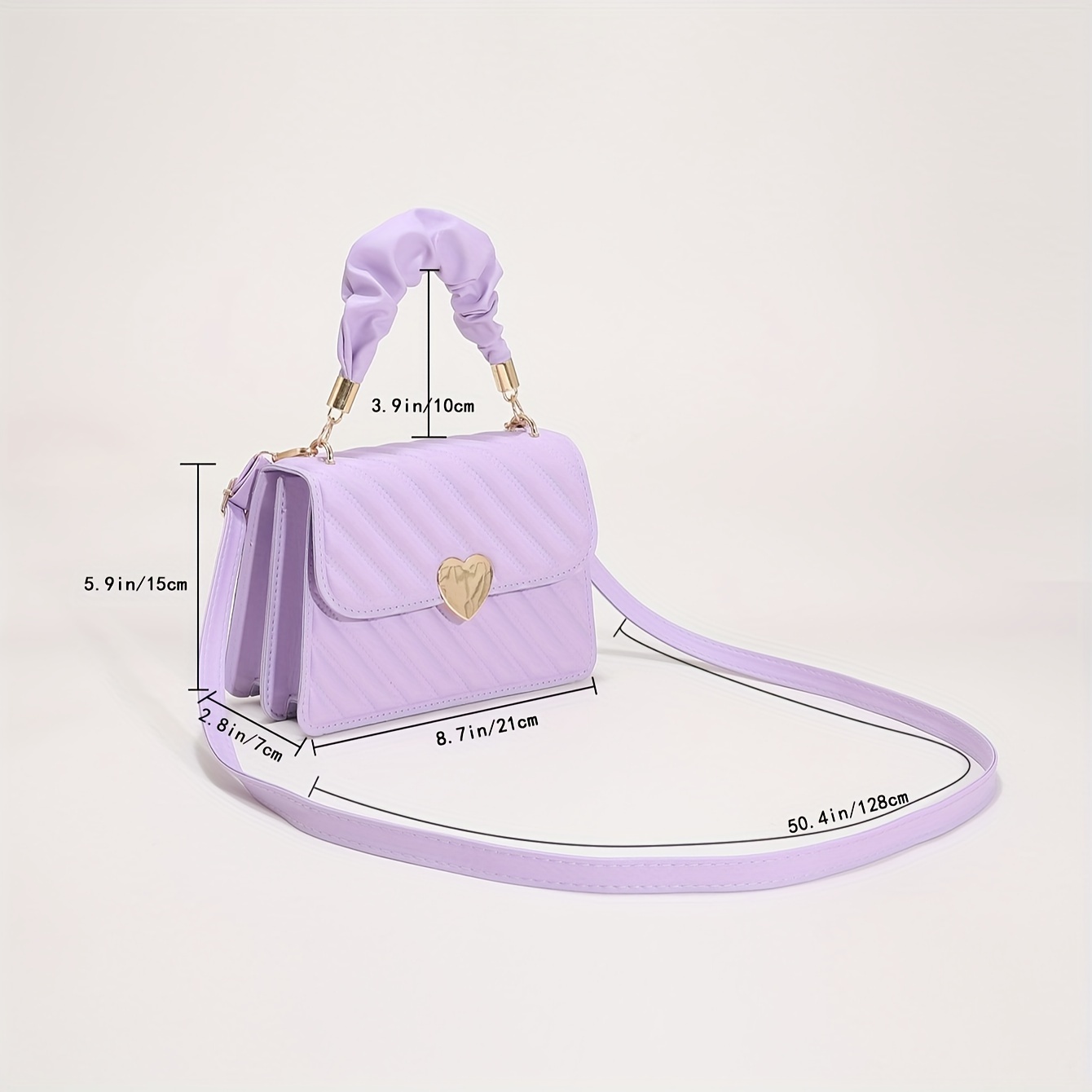 韓国ファッション[COVERNAT] SHEER FRILL SMALL SHOULDER BAG 韓國Covernat Heart Shirring Medium Nylon Hobo Bag ( 4 Co