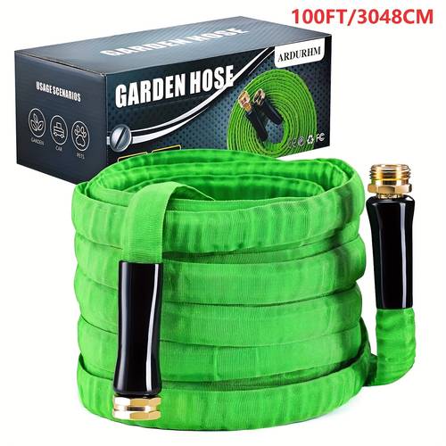 garden hose lightweight super flexible water hose non expanding kink free garden rv marine and camper hose 5 8 in