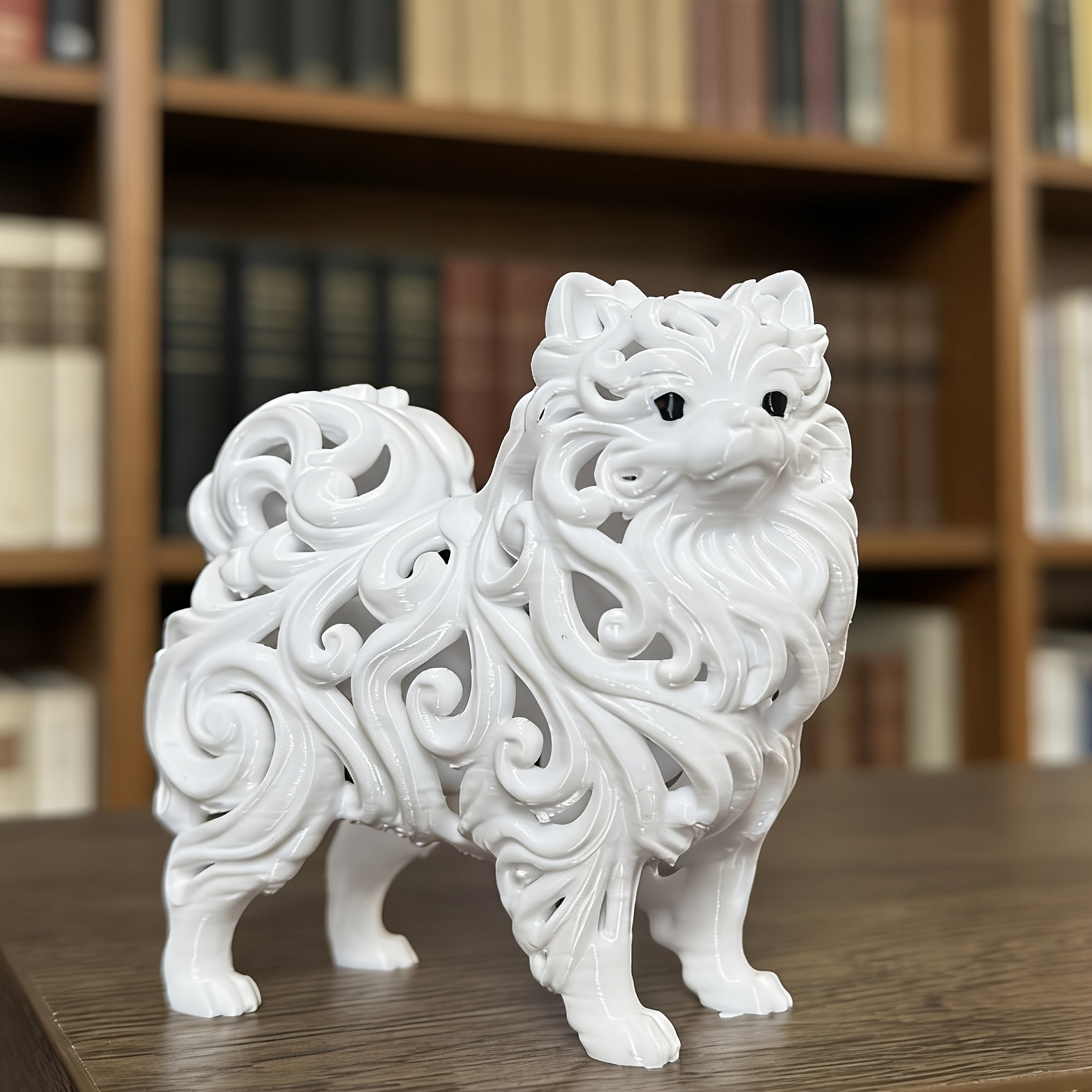 pomeranian figurines sold on Temu United States