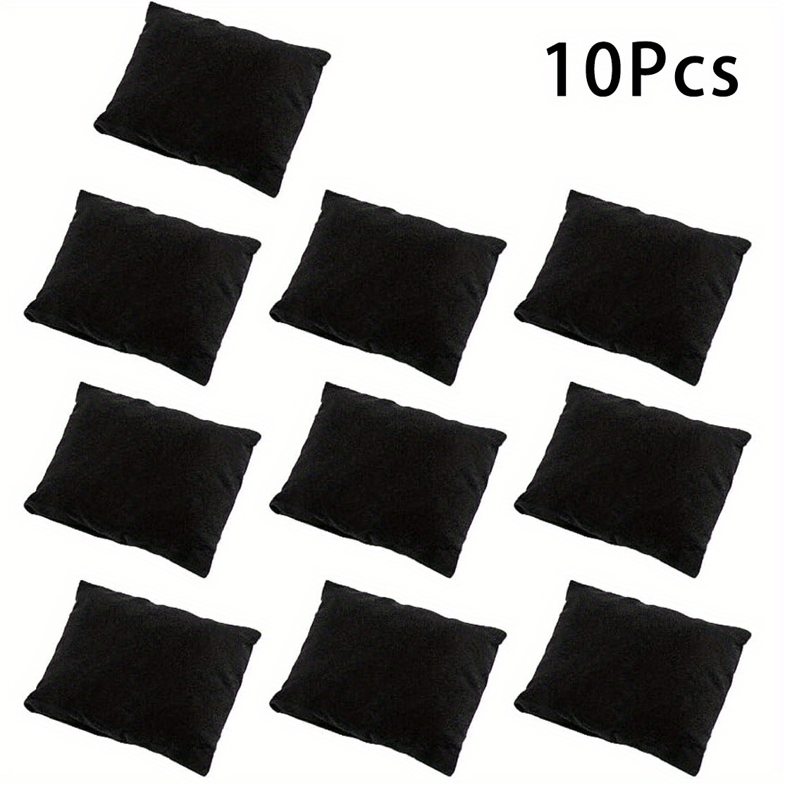 TEMU 10pcs Watch Bracelet & Watch Display Pillows, Watch Cushion Cases, Soft Cushion Support For Jewelry Showcasing, Jewelry Bracelet Showcase Pillow