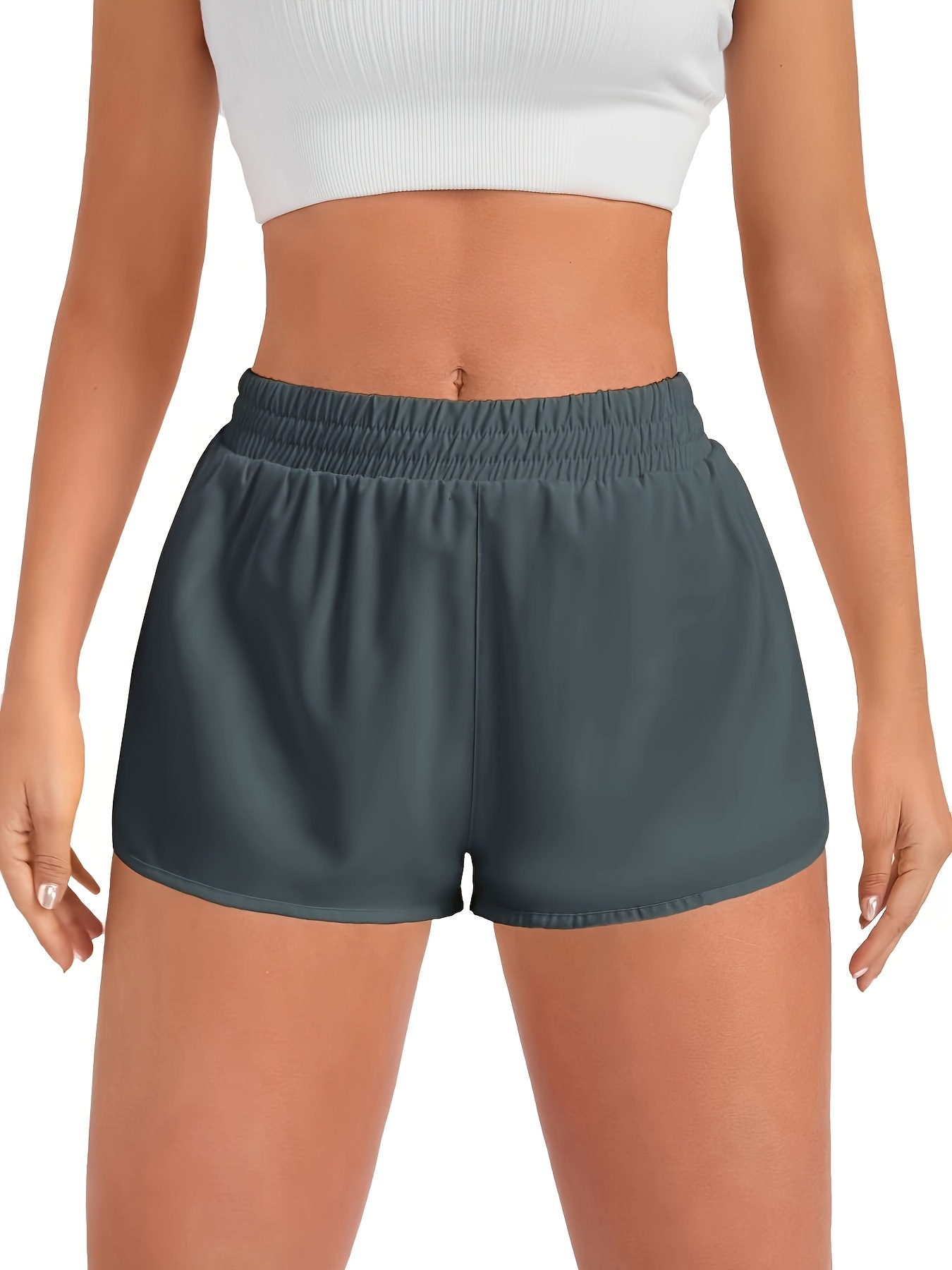shorts de yoga athlétiques décontractés pour femmes Détails du produit 3