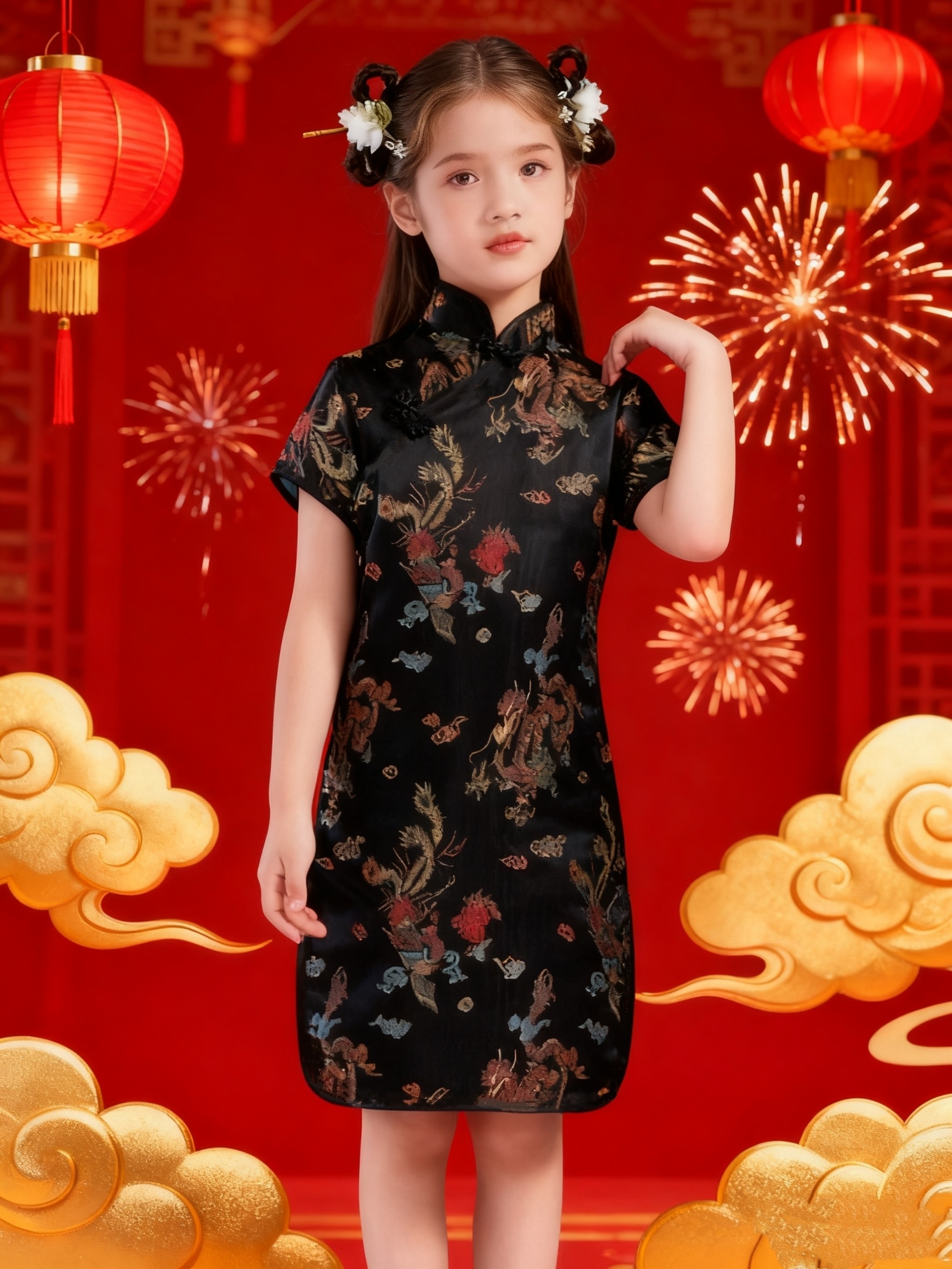 spring festival cheongsam new retro princess dress ancient - Temu Qatar