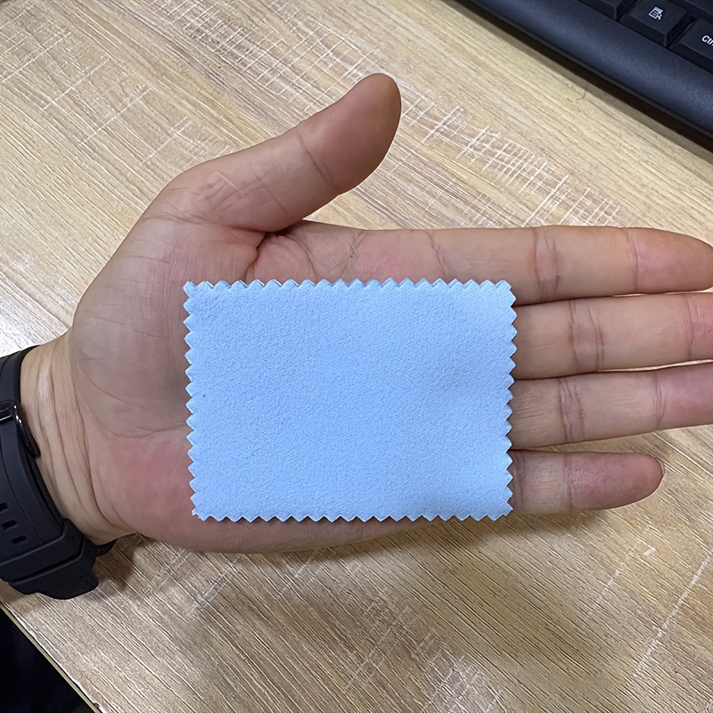 Golden and Silvery Jewelry Polishing Cloth for Cleaning