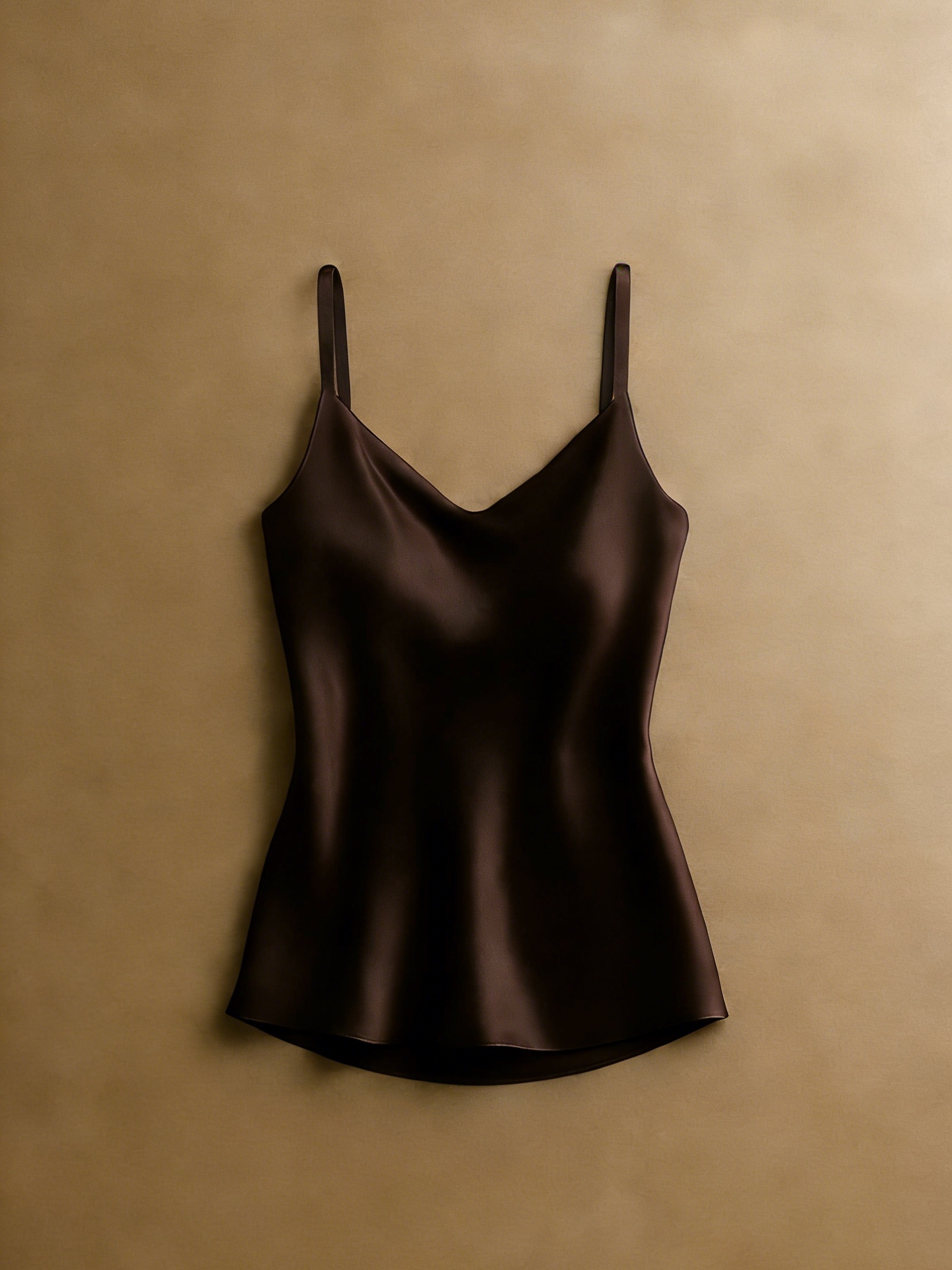 womens elegant thin strap v neck camisole satin texture christmas valentines   outfit suitable for spring summer layering party looks machine washable   high end   enhancing with festive charm