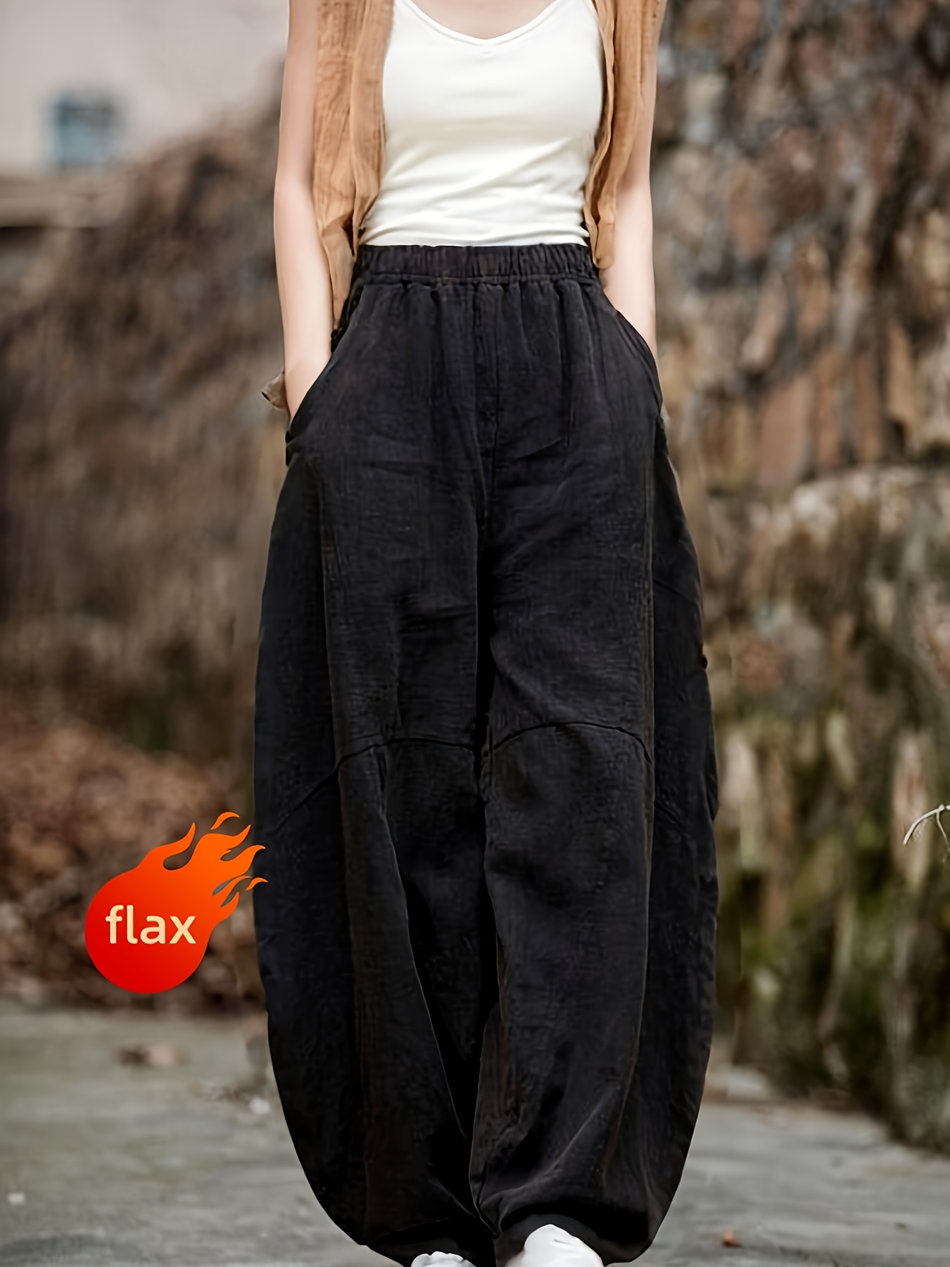 balloon pants sold on Temu United States