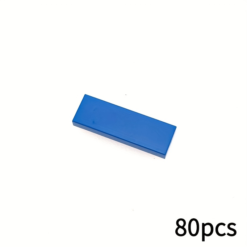 80pc 1x3 Flat Bricks for MOC Building Blocks 63864