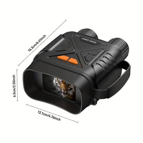 binoculars for outdoor infrared for adults up to 128gb card to save photos and videos for camping hunting security