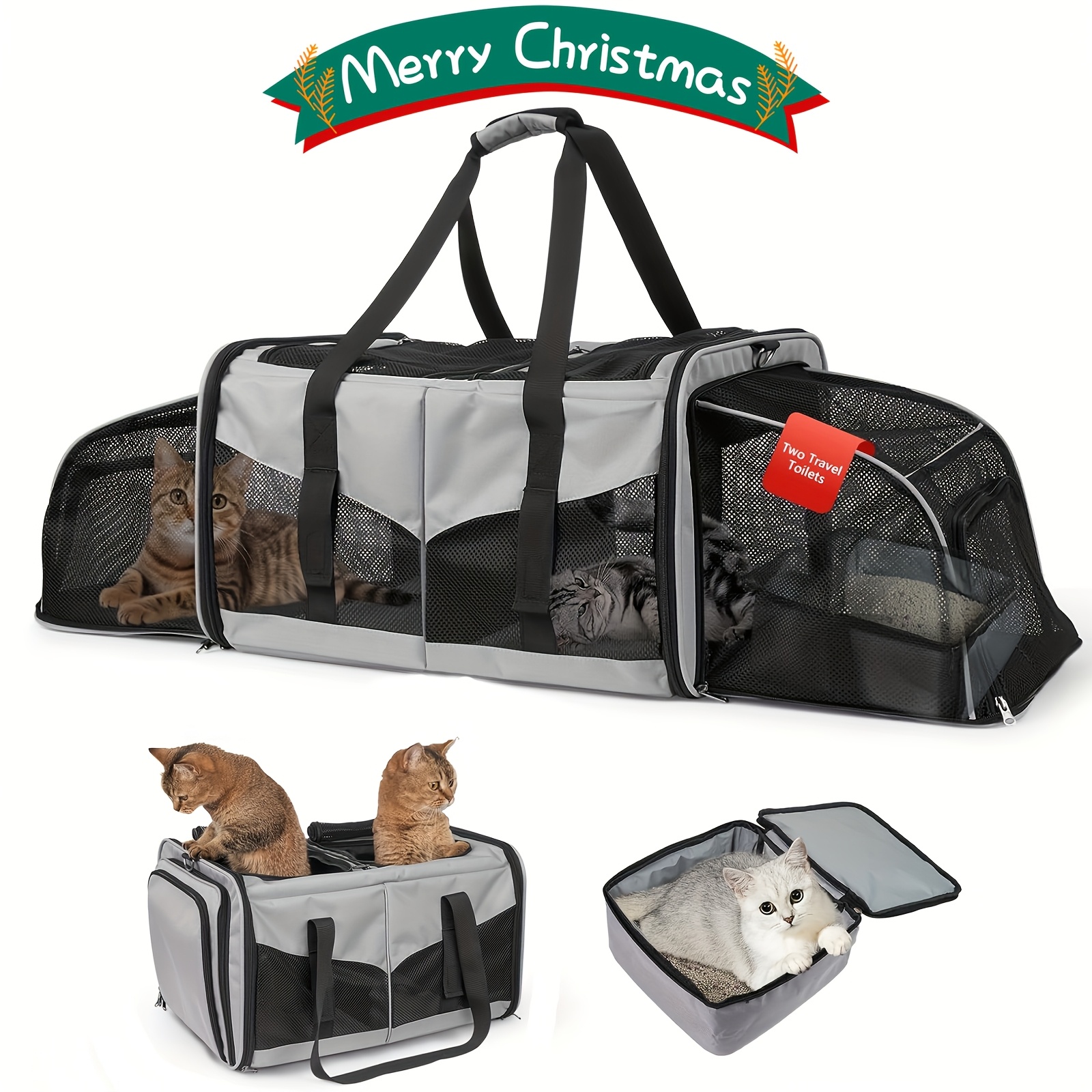 Cat travel crate with litter box hotsell