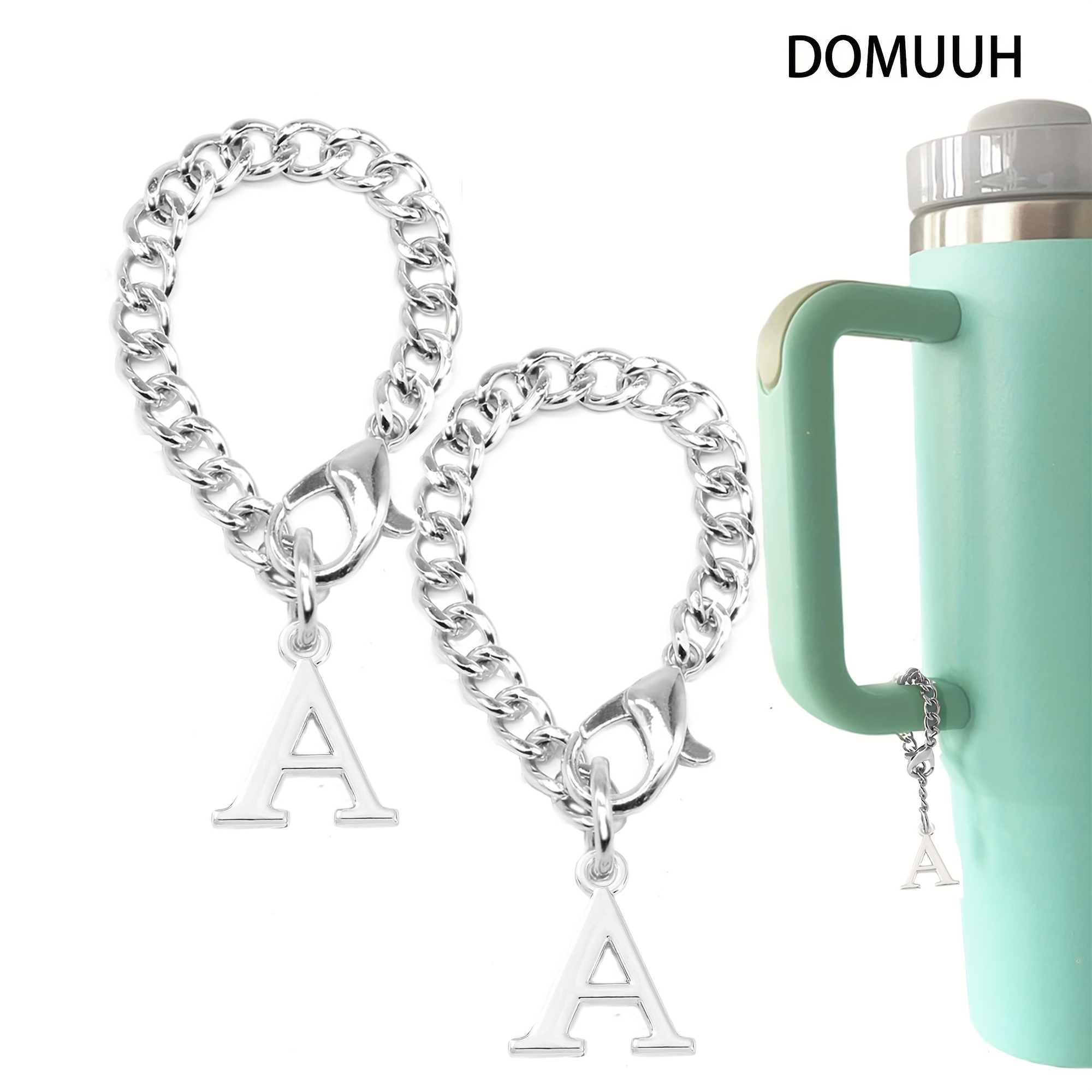  Raymall Letter Charm For Stanley Cup, Personalized Initial Name  ID Letter Charm For Stanley Tumbler Cup with Handle, Accessories For  Stanley Cup Identification Letter Charms (Letter A) : Home & Kitchen