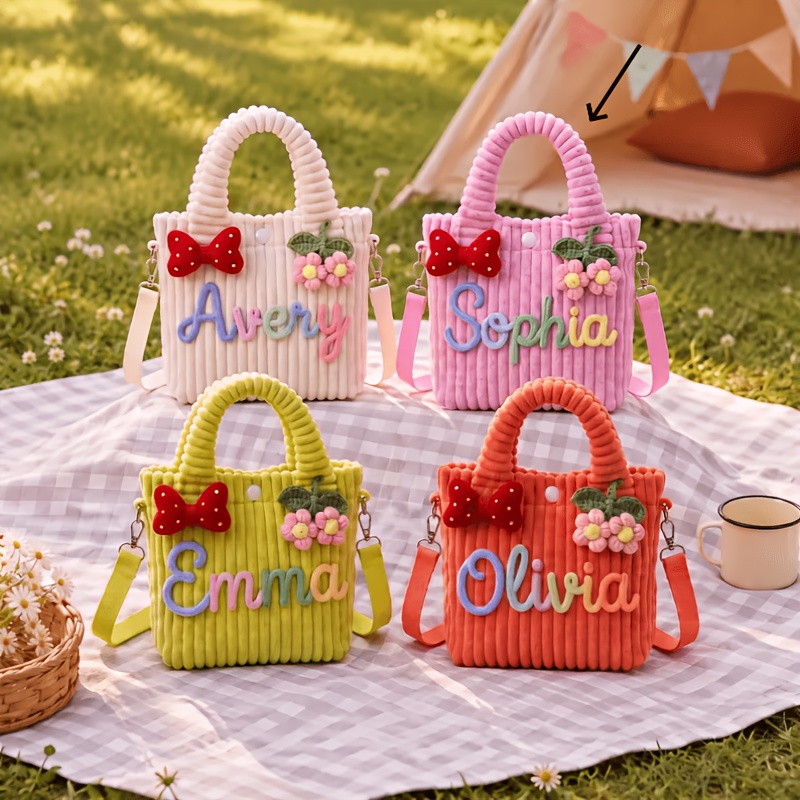 TEMU [customization] 1pc, Personalized Custom Women's Small Handbag, Women's Crossbody Bag, Women's Shoulder Bag, Cute Sweet Handheld Bag, Mother's