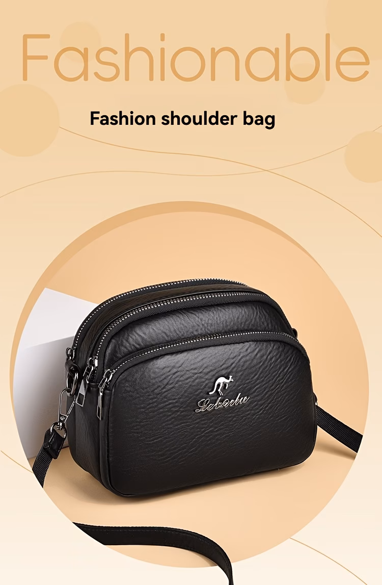 womens new large capacity multi pocket phone bag shoulder bag womens fashion versatile travel lightweight small backpack commuting casual womens bag shoulder bag women adjustable shoulder strap versatile fashion body ba Product details 0