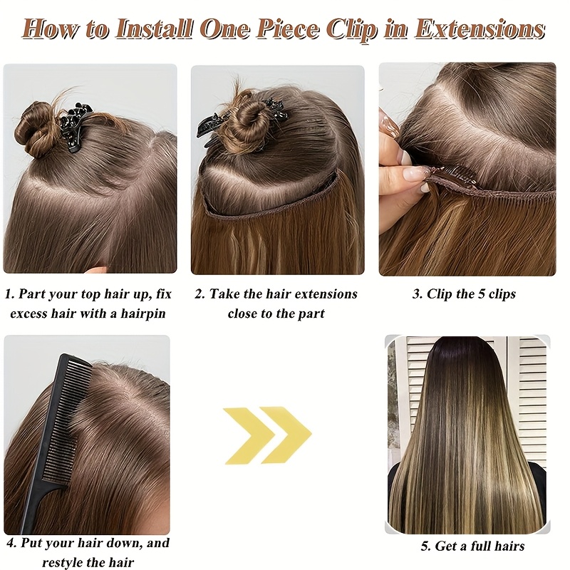 v shape clip in human hair extensions 12 inch double weft seamless clip in hair extensions human hair   v shape 100   human hair hairpieces for volume length black highlight details 8