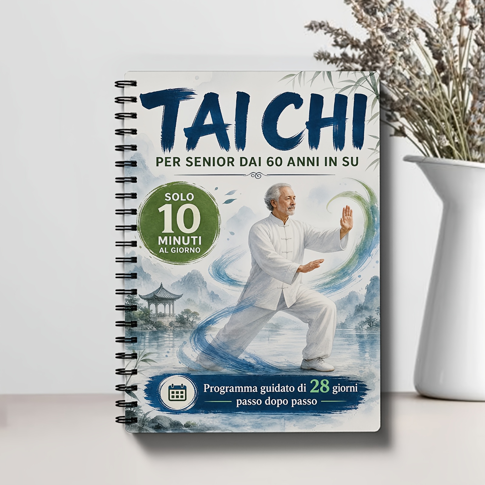 Italian Edition Home Tai Chi Training Plan: 10-Minute Daily Routine to Improve Flexibility, Stability, and Daily Health.
