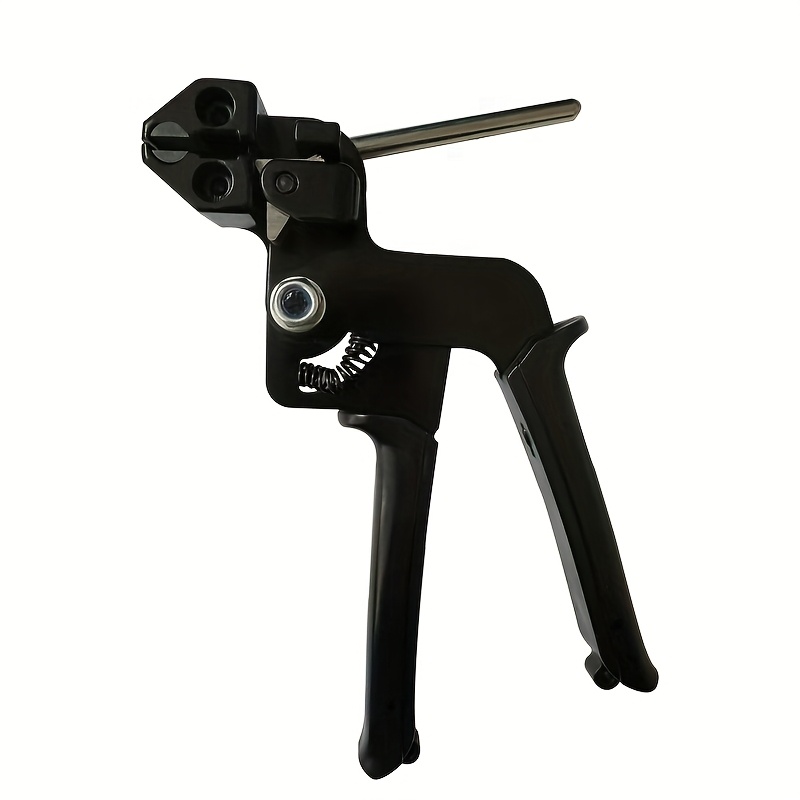 E-shop Edelstahl-Kabelbinder-Spanner, Metall-Kabelbinder-Zange, Schneidwerkzeug, Hand-Kabelbinder-Zange, Verpackungswerkzeug, geeignet für