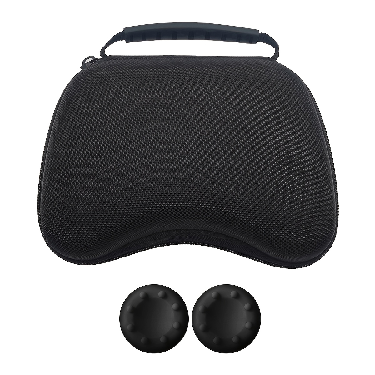 TEMU Compatible With Ps5, Ps4, , And Switch , This Gaming Controller Storage Bag With Joystick Cap Covers, Providing Protection Against Drops And