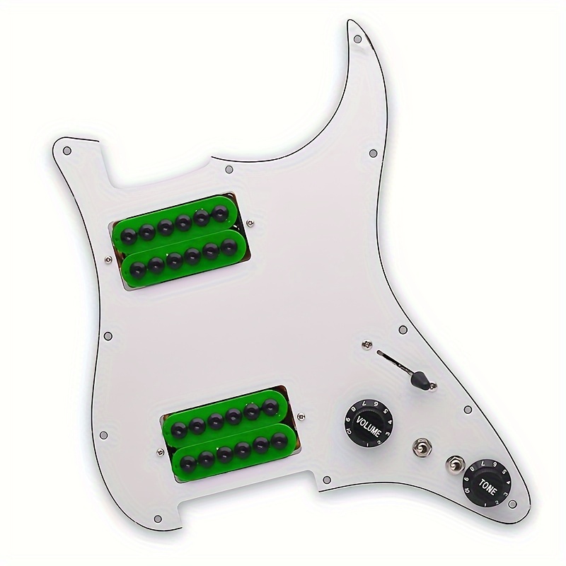 HH Humbucking Panel Pickup Assembly Four-core wire can be cut independently of the single, , Humbucker Installation, Split Coil Setup, Professionalgrade Pickups, Fourcore Design, Highquality Coils, Reliable Components, Coil Split Pickups, Humbucking Pickups, Guitar Technicians, Bass Players