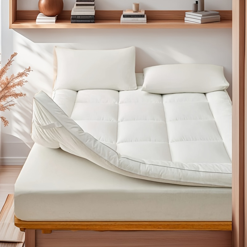   middle eastern mattress ultra soft breathable bed cover non electric cooling mattress protector for hotels dorms guest rooms tatami beds   home use easy clean polyester fabric