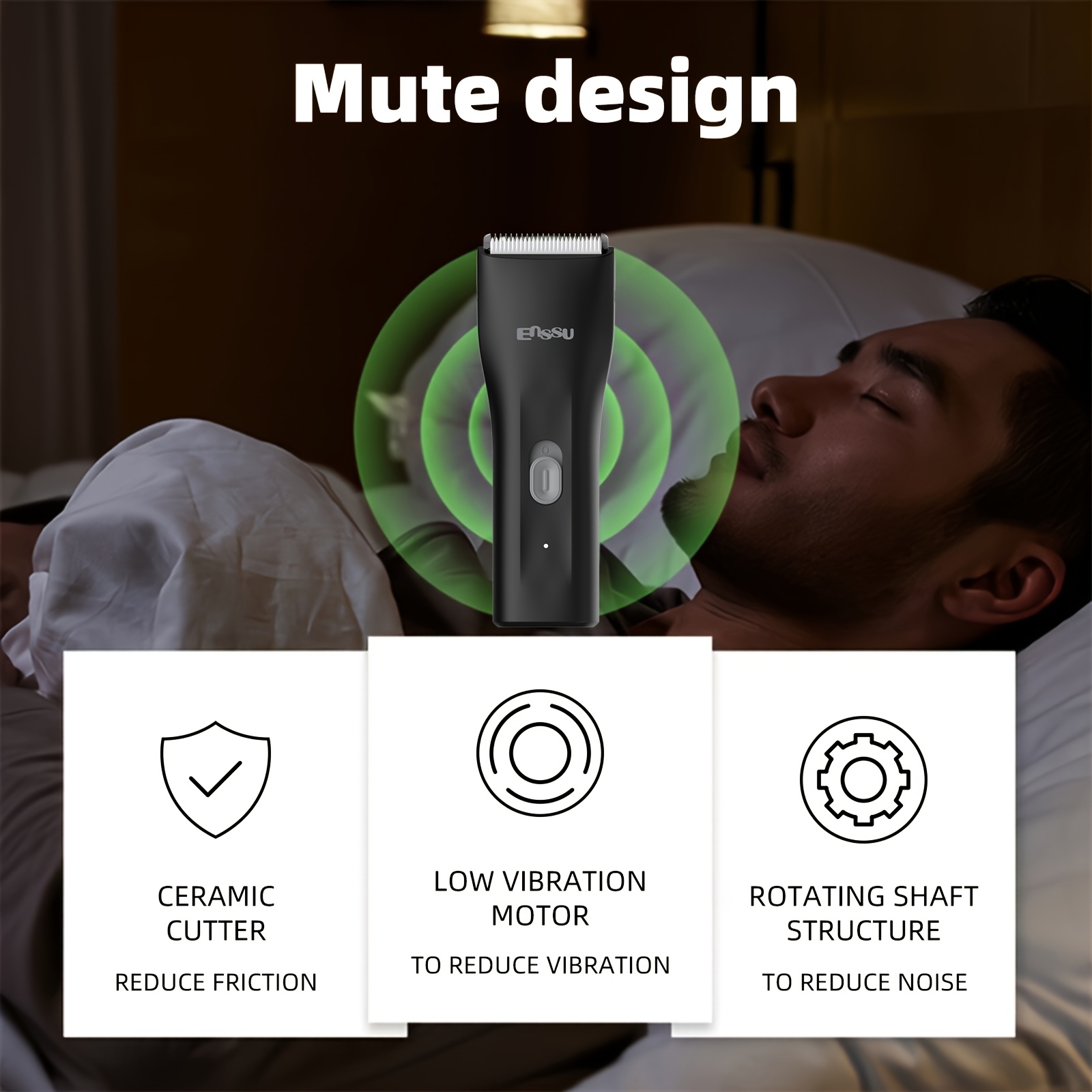 professional body hair trimmer ipx7 replacement blade mens - Temu Georgia