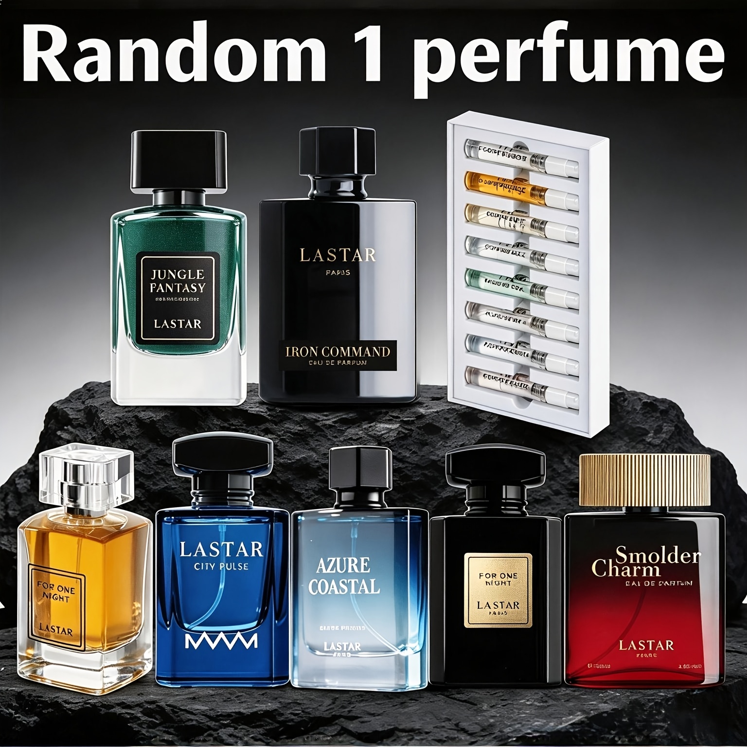 TEMU Random Mysterious Perfume Cologne Gift, Durable Pheromone Perfume, Random Of Various Fragrances, Musk Amber Citrus, Portable Travel Perfume,