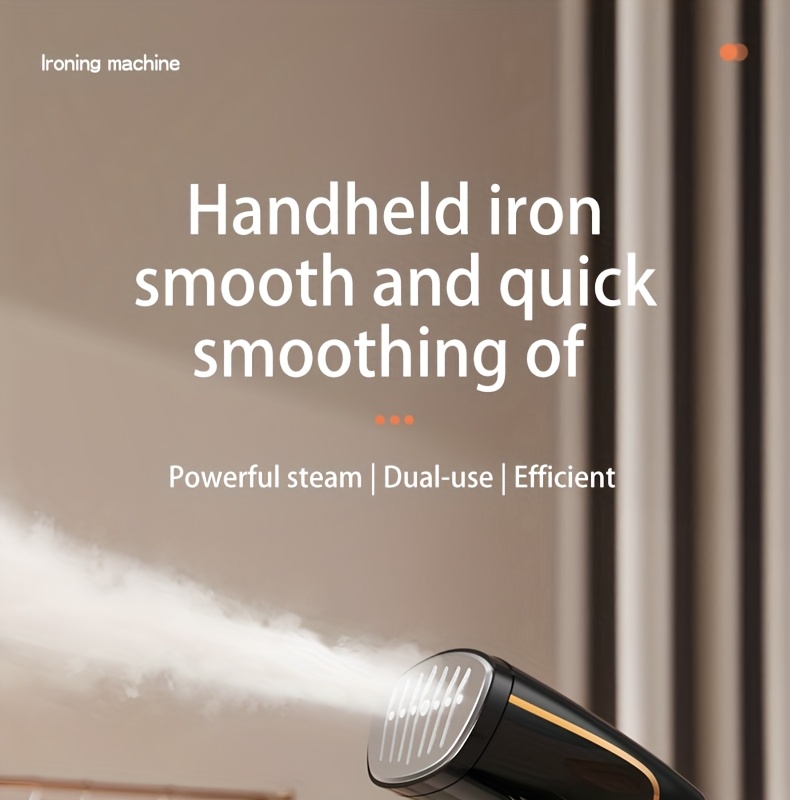 US Plug-in 3-Speed Garment Steamer with Large Water Tank, Gentle Heat & Multiple Ironing Modes - Lightweight Ergonomic Design for Quick Wrinkle Removal, Home & Professional Use, Clothes Ironing, Sleek Iron, Durable Construction 7 US Plug-in 3-Speed Garment Steamer with Large Water Tank, Gentle Heat & Multiple Ironing Modes - Lightweight Ergonomic Design for Quick Wrinkle Removal, Home & Professional Use, Clothes Ironing, Sleek Iron, Durable Construction