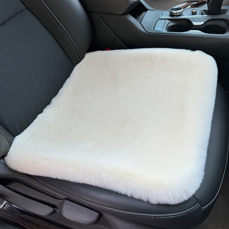 

Car Plush Seat Cushion Winter Warm Imitation Rabbit Hair Seat Cushion Car Seat Cover Thick Seat Cushion Small Square Cushion Car Seat Cushion