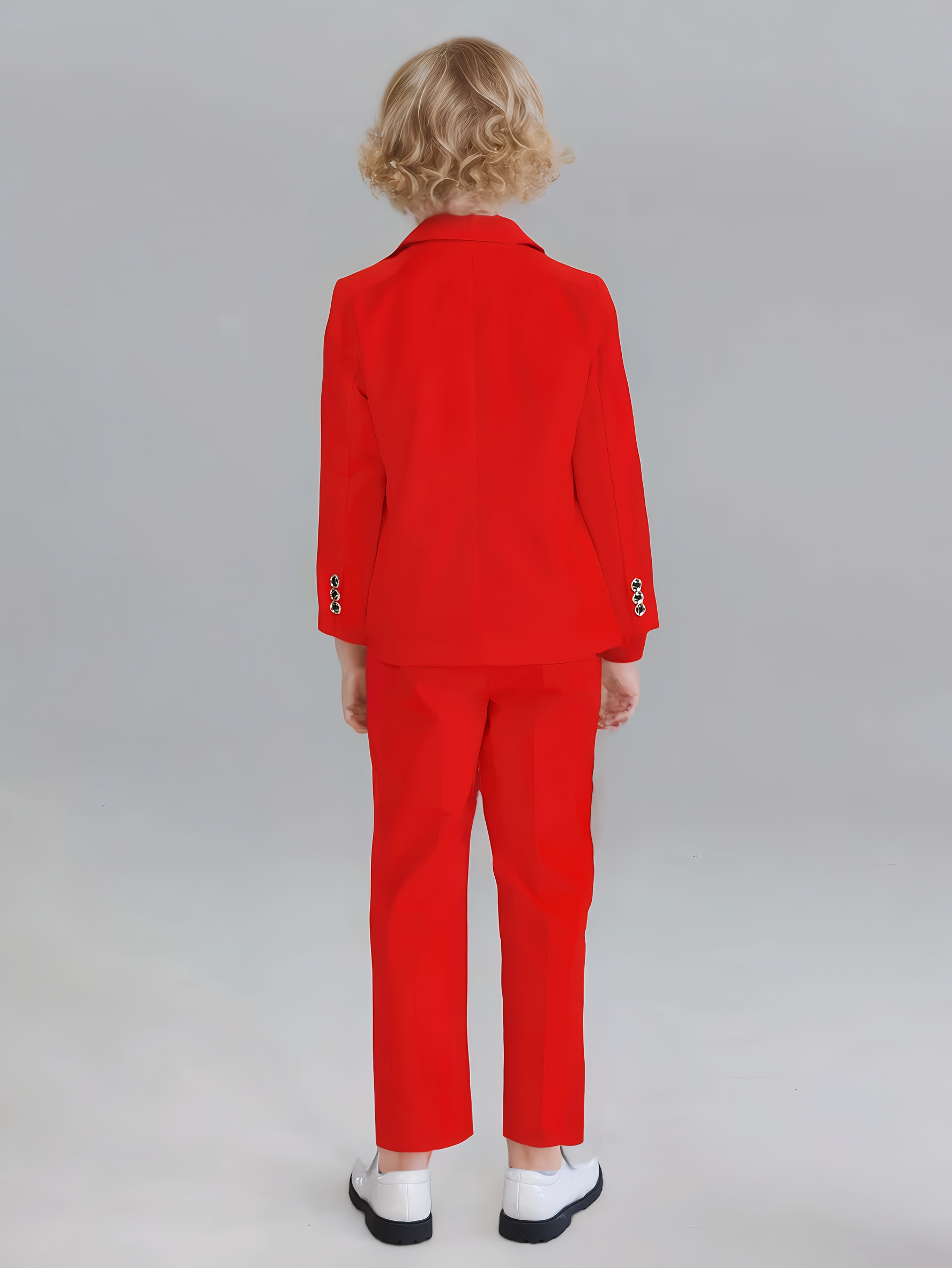 new boys suit set weddings performances black Temu Philippines