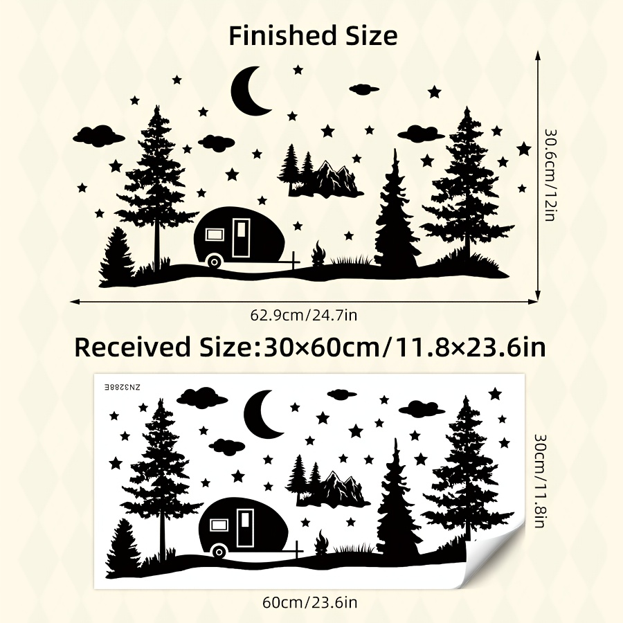 Pvc & Decal - Removable For Rv, Suv, Off- Vehicles - Inspirational Car Decor