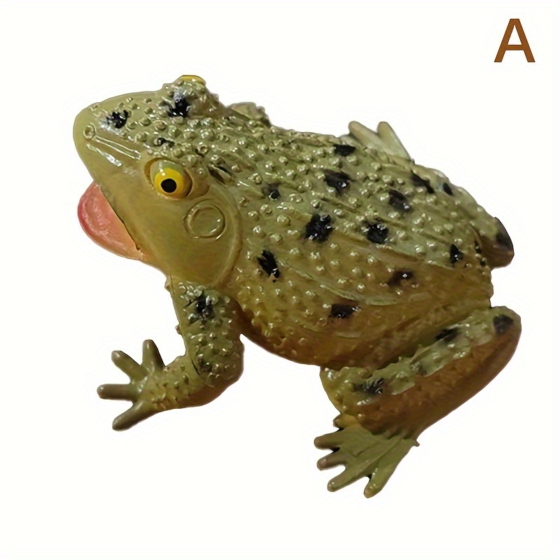 Spoof Toy Simulation Frog Model Animal Toy Toad Tricky Scary Squeeze Sound Frog  Toys For Kids Hobby Collection Toys From 1,03 €