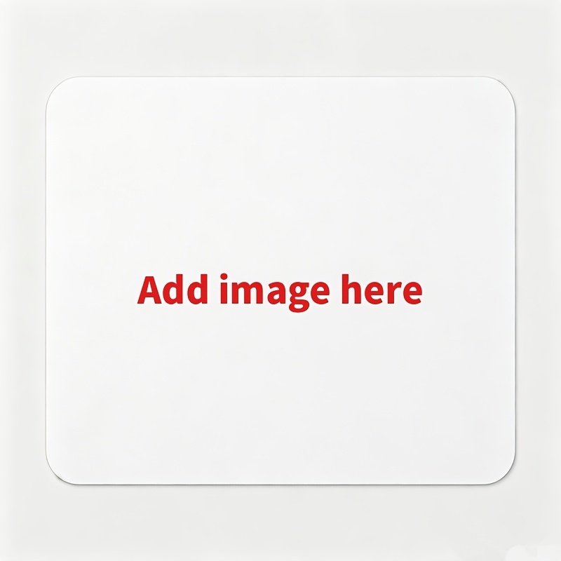 TEMU Diy Small Custom Mouse Pad 22 X 18cm Portable Rubber Mouse Pad, Customer Custom Photo Pattern Printing, Single-sided Hd Heat Transfer, Non-slip