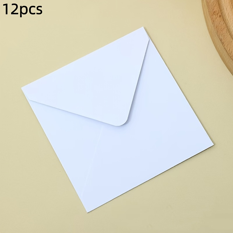 TEMU (16x16) Square Paper Envelopes, Used For Weddings, Birthday Showers, Thank-you Cards, Party Invitations, Card Gift Envelopes, Used For Letters,