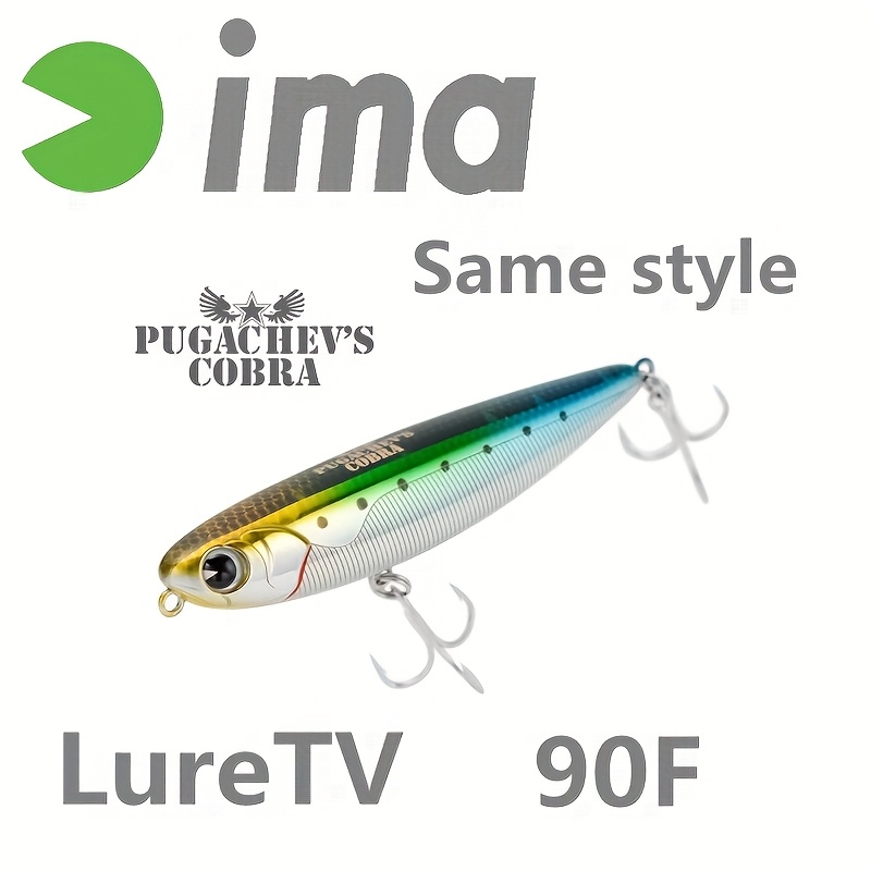 

Luretv Japan Ima Same Style 90f Surface Pencil 9.0cm/12.3g Pugachev's Cobra