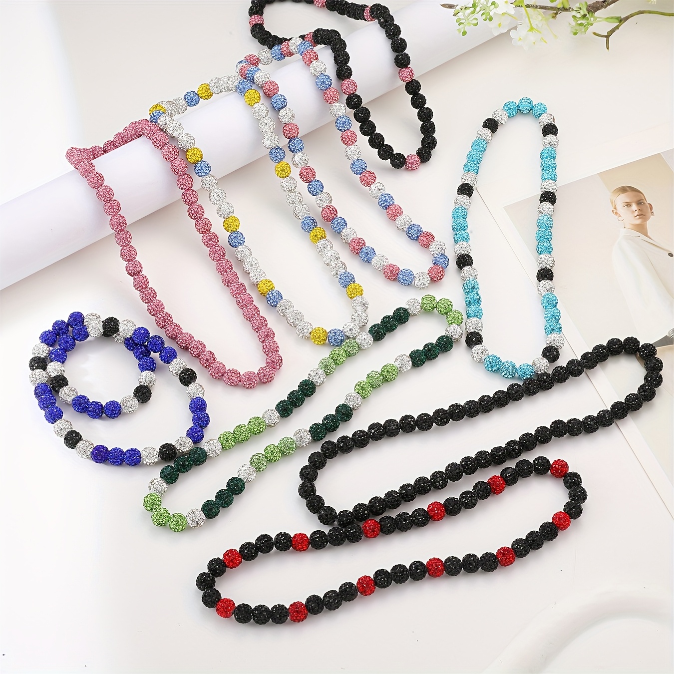 SPORTS BALL BEAD NAME BRACELET CUSTOM ORDER - 7 SPORTS