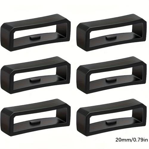 replacement silicone straps and buckles for watches in 18 20 22mm sizes including fixing rings and components