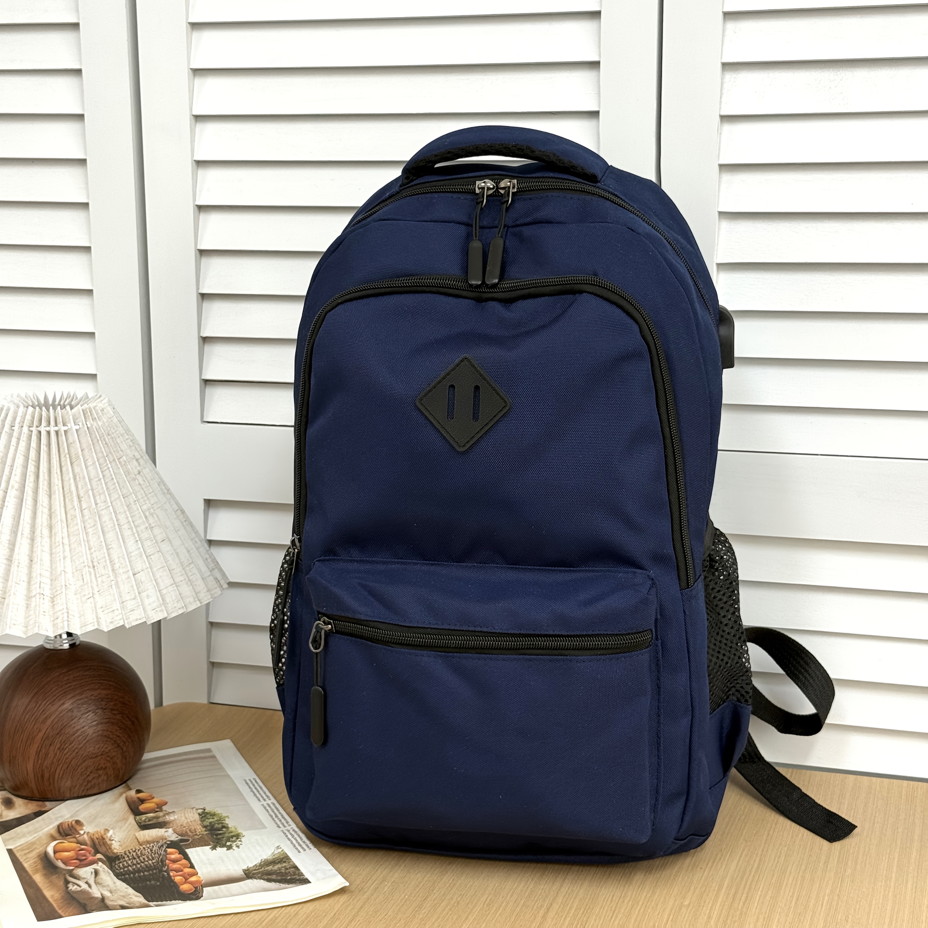 Large Capacity Multifunctional Wear-resistant Backpack, Fashionable Easy Casual Travel Bag, Suitable For Occasions