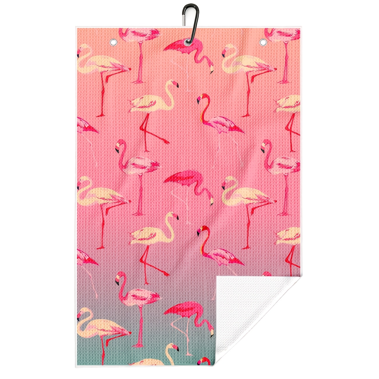 TEMU Serviette de pièce - Microfibre douce adaptée aux sacs de , séchage rapide et super absorbante, lavable en machine avec motif rose, multicolore