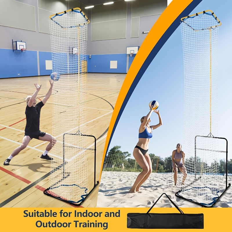 Volleyball Setter Trainer Net Adjustable Height Volleyball Target Net
