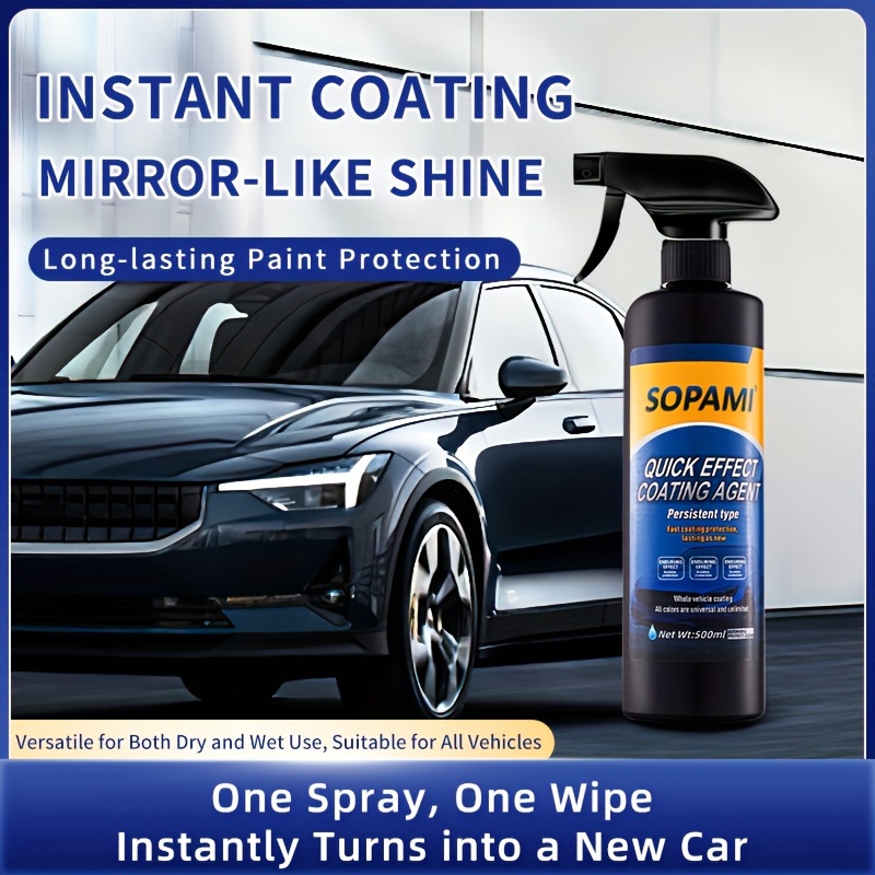 

Car Coating Agent Quick Acting Car Paint Waxing Liquid Film Crystal Crystal Plating Spray Brightening Repair Genuine