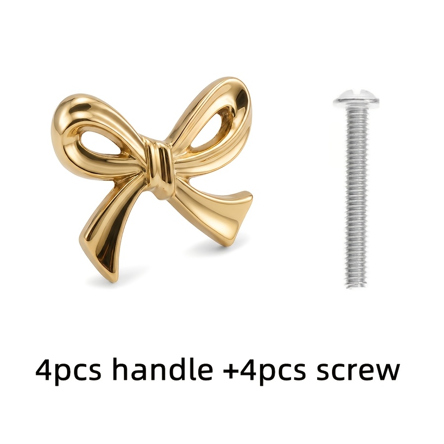 4pcs 2pcs Exquisite Cabinet Drawer Ornament Drawer Alloy Handle