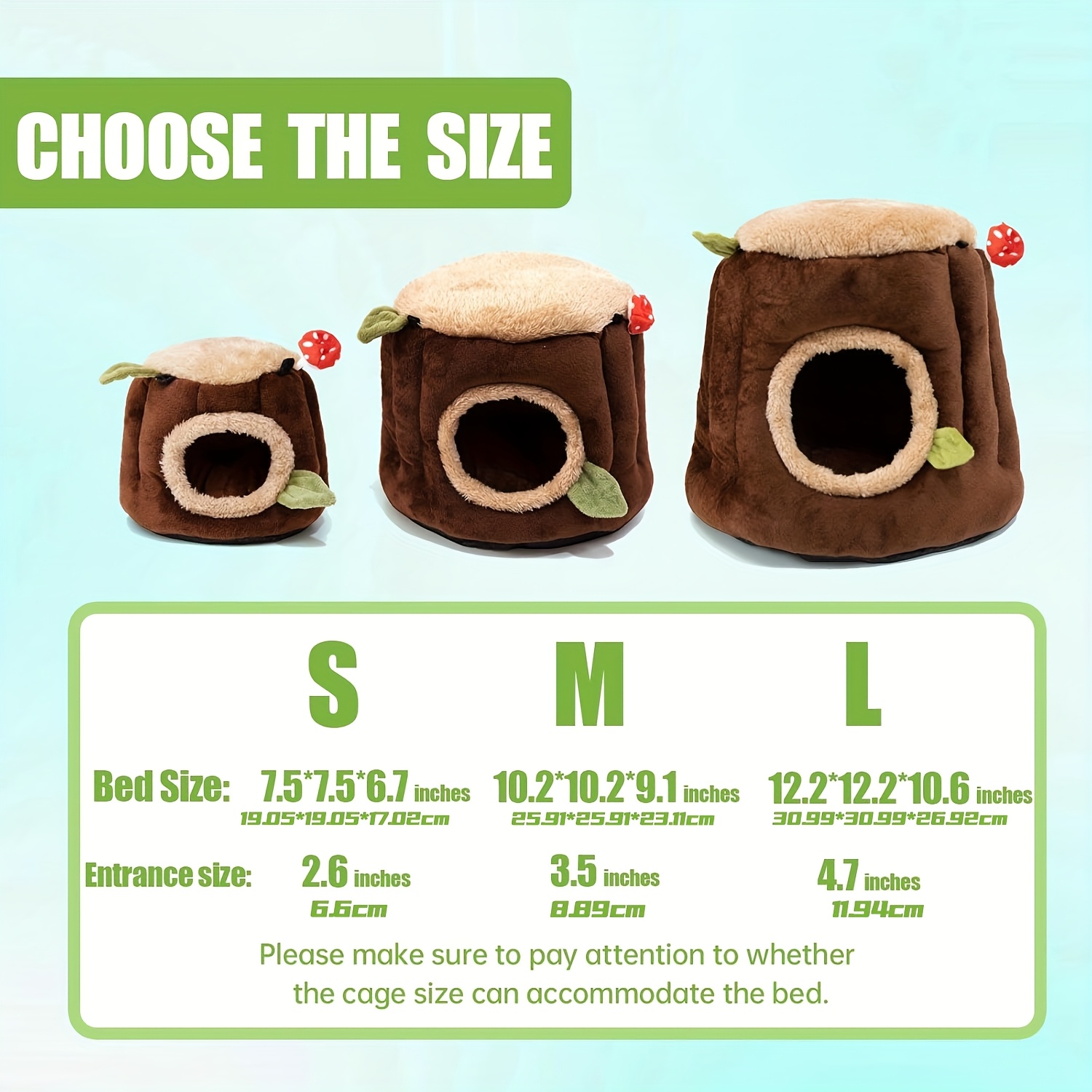 Soft Washable Hiding Spots for Small Pets