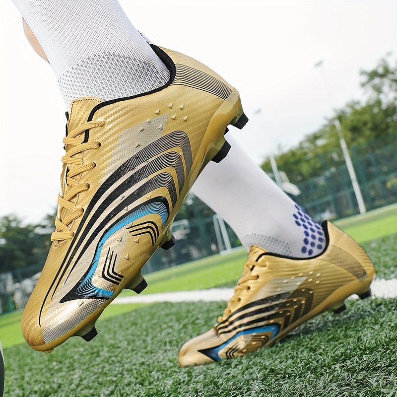 Botas de Fútbol Profesionales para Hombre - Zapatillas Ligeras Unisex con Parte Superior de PU y Suela de TPU para Mayor Agarre, Ideales para Entrenamientos y Partidos en Césped Artificial - Zapatos de Fútbol Profesionales │ Zapatillas de Equipo │ Botas de Fútbol Profesionales para Exteriores