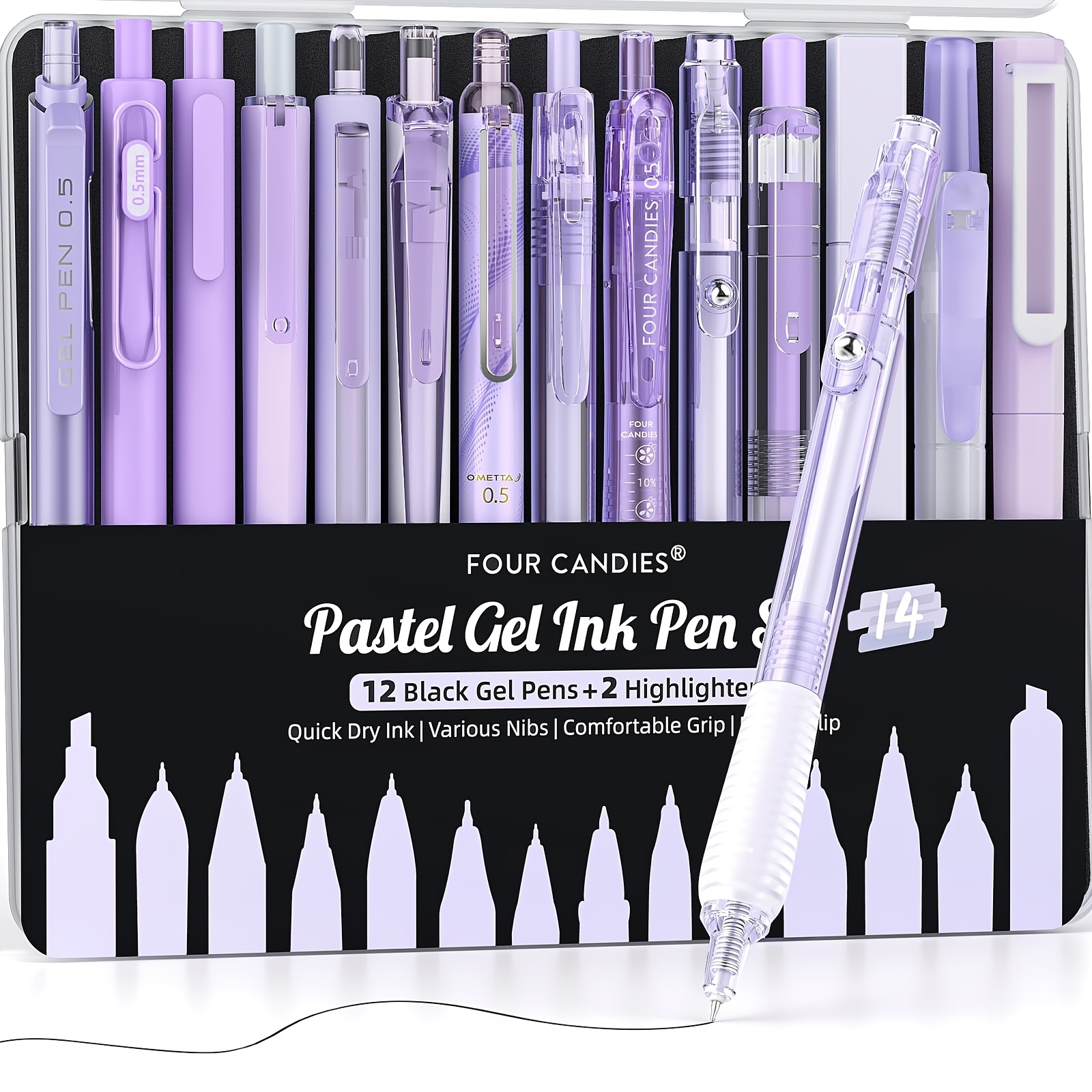 brown ink pen sold on Temu United States