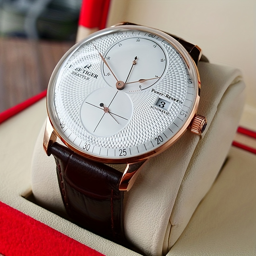 Image of 's Classic Multi-functional Mechanical Watch, Gentleman Mechanical Watch, Men's Mechanical Watch, Men's Watch