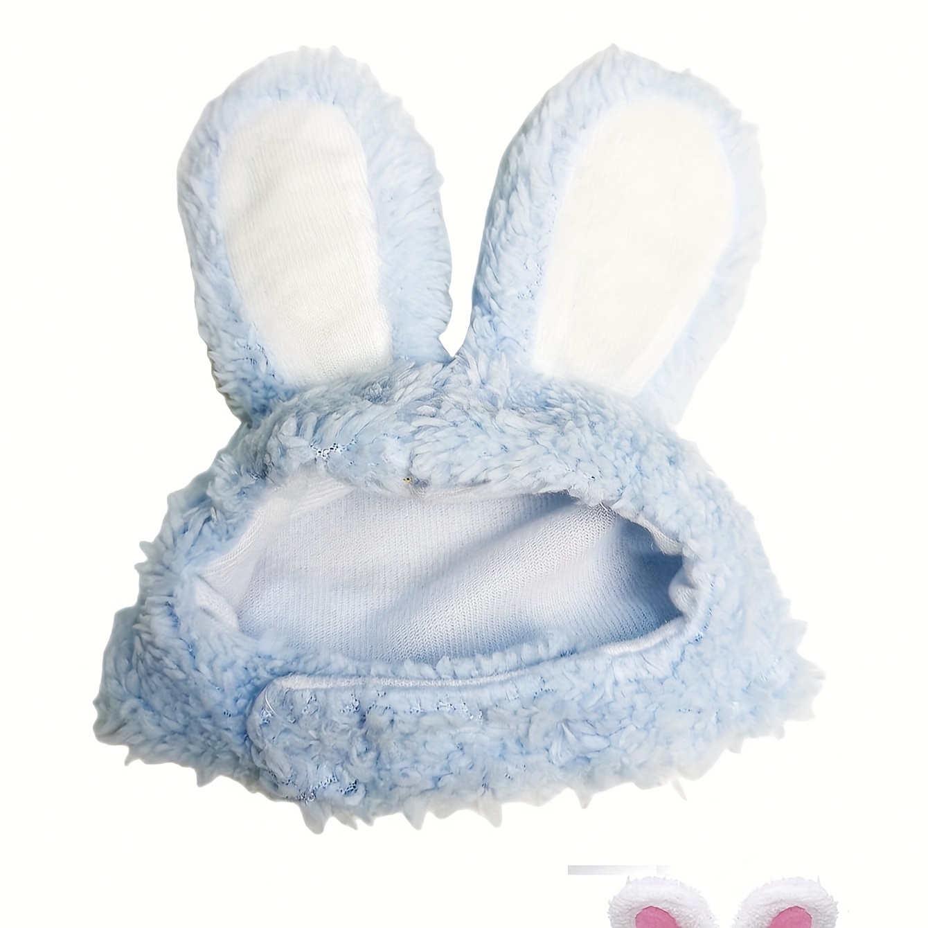 TEMU Chapeau de avec oreilles pour chats et petits chiens, costume de fête, accessoire de Pâques pour animaux de compagnie