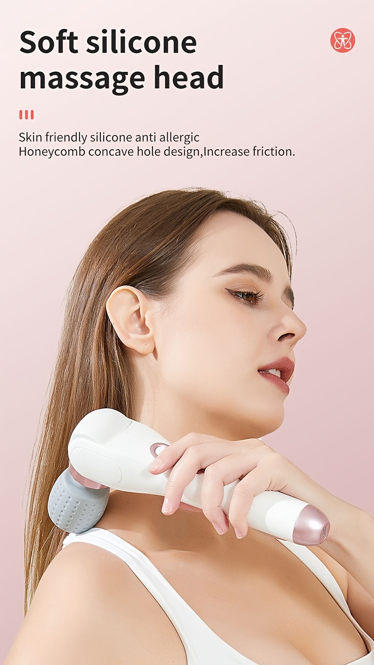 electric handheld massager with a 90 rotating massage head suitable for neck back legs and full   to carry its a perfect gift for   Product details 4
