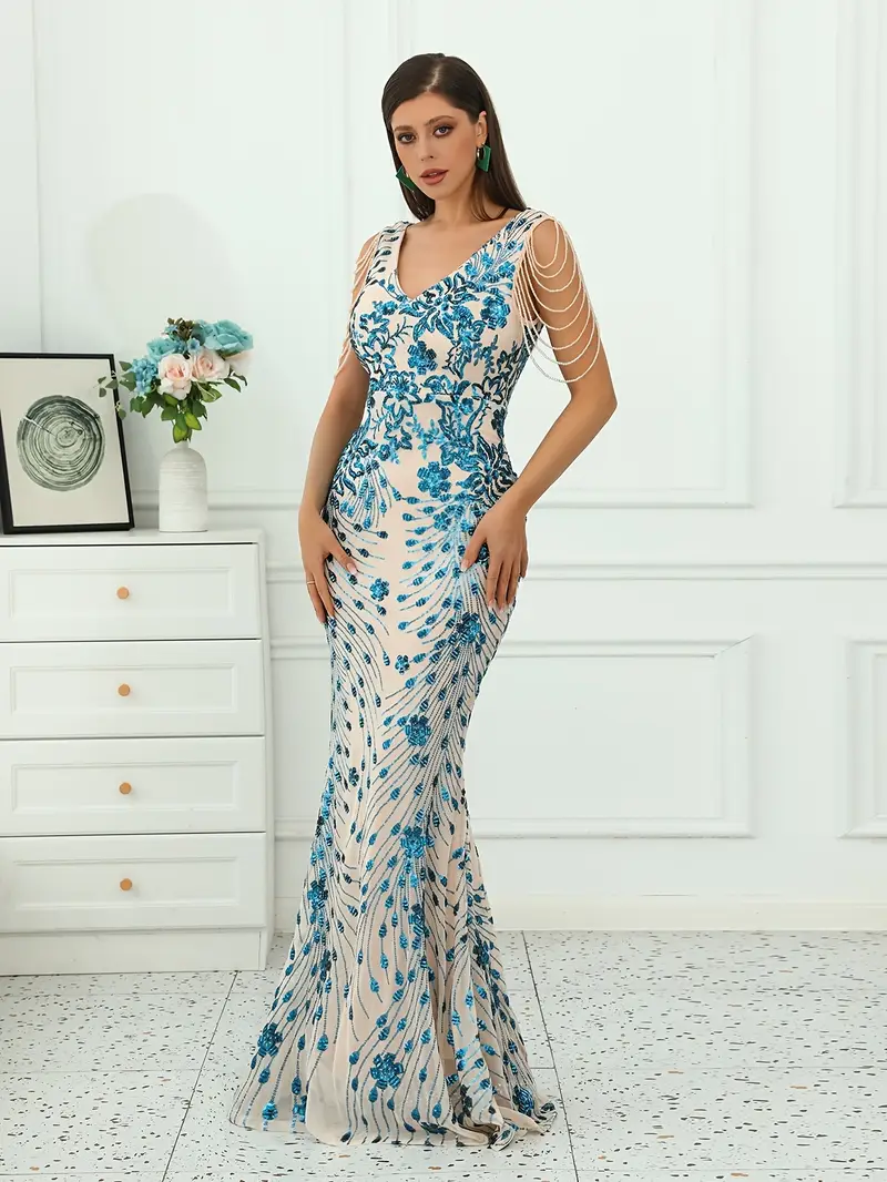 European And American Elegant Evening Dresses Women * Dress European And American Elegant Evening Dresses Women * Dress